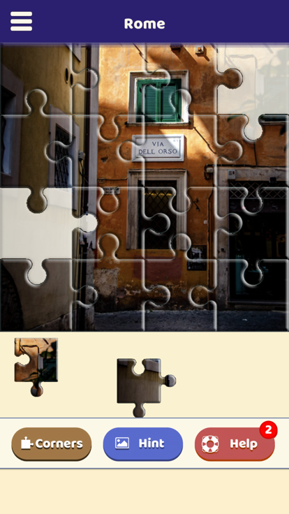 Rome Sightseeing Puzzle游戏截图
