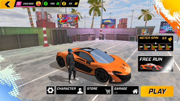 Car Stunt Mega Ramps: Car Game游戏截图