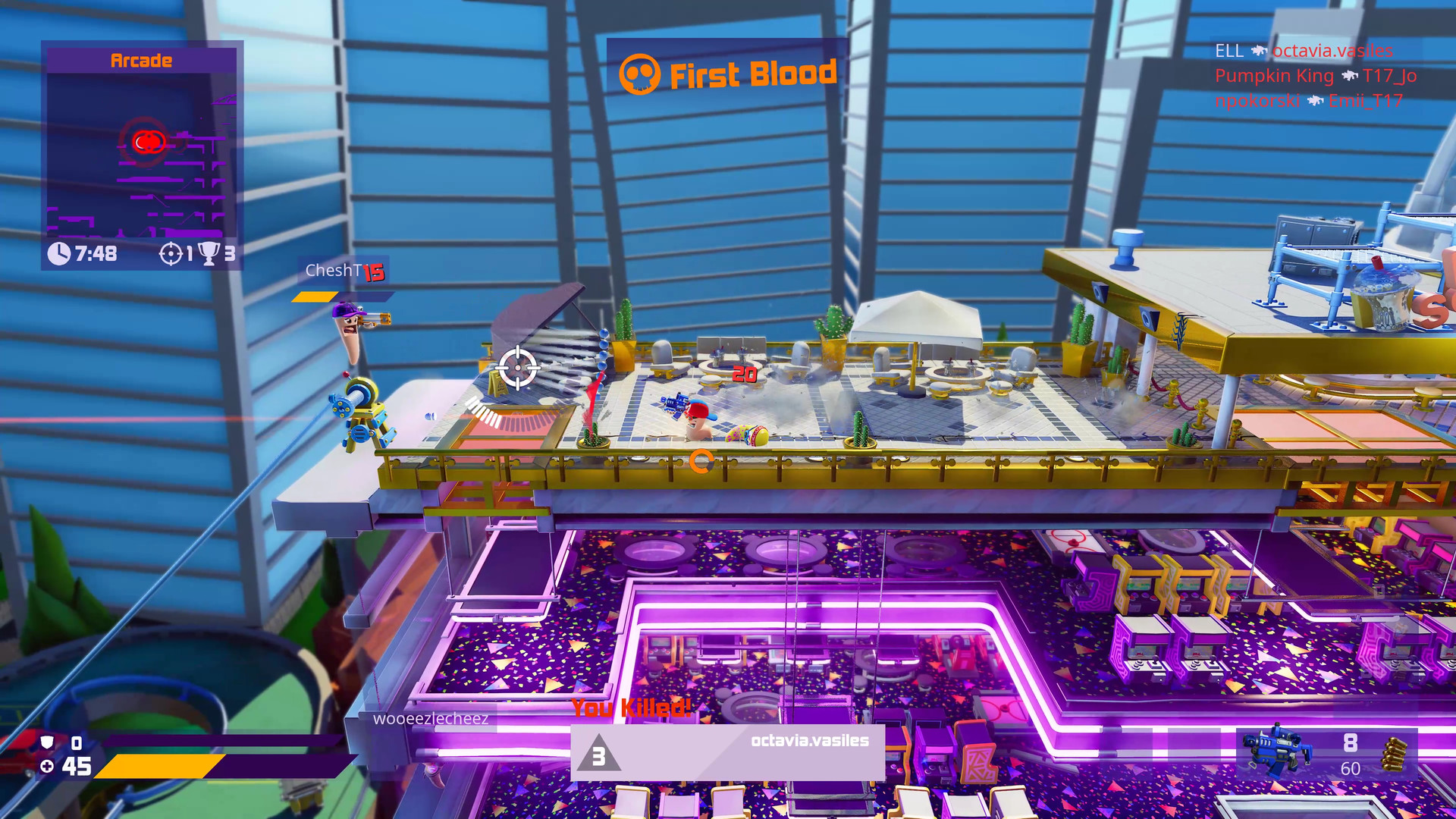 Worms Rumble游戏截图