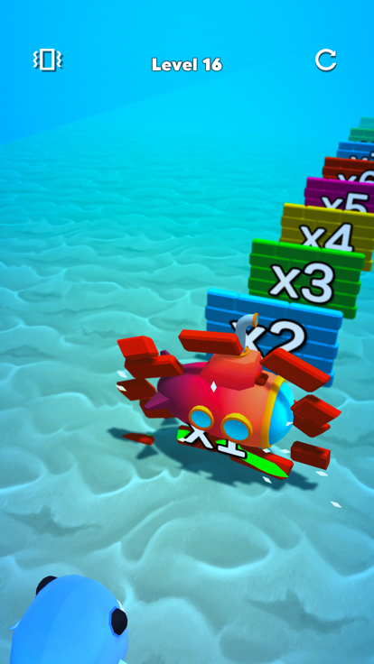 Piranha Rush游戏截图