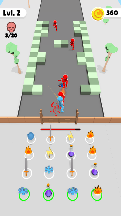 Idle Warrior游戏截图