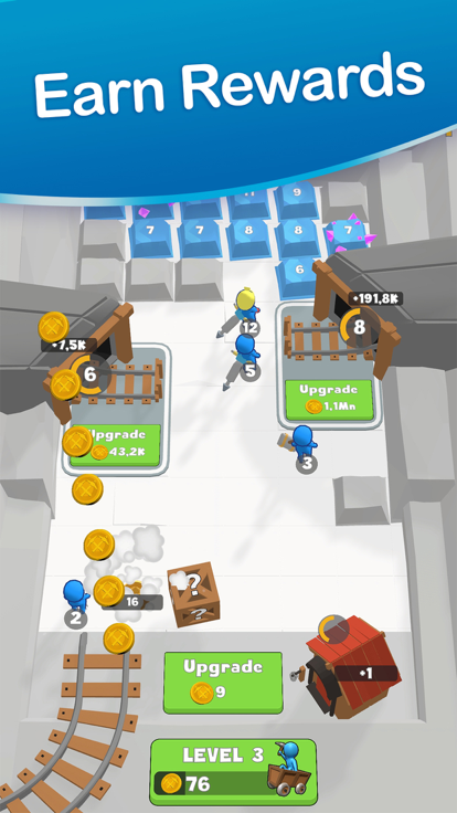 Merge and Mine游戏截图