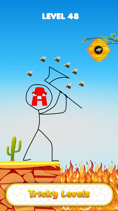 Draw To Save Alphabet Kids Fun游戏截图