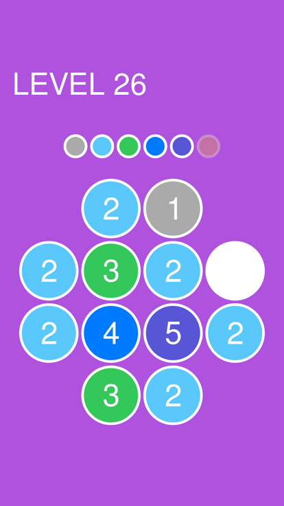 Color Merge Puzzle Watch-Phone游戏截图