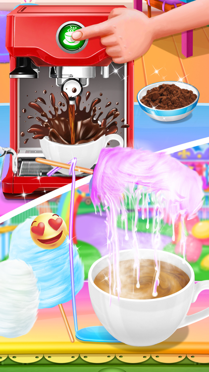 Cotton Candy Coffee游戏截图