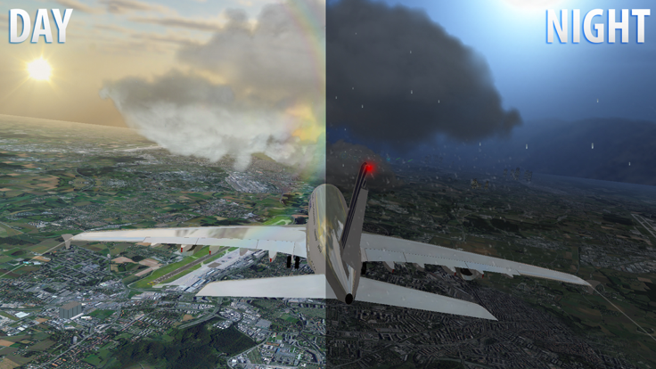 Realistic Plane Simulator游戏截图
