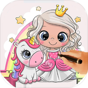 Coloring Princess for Kids