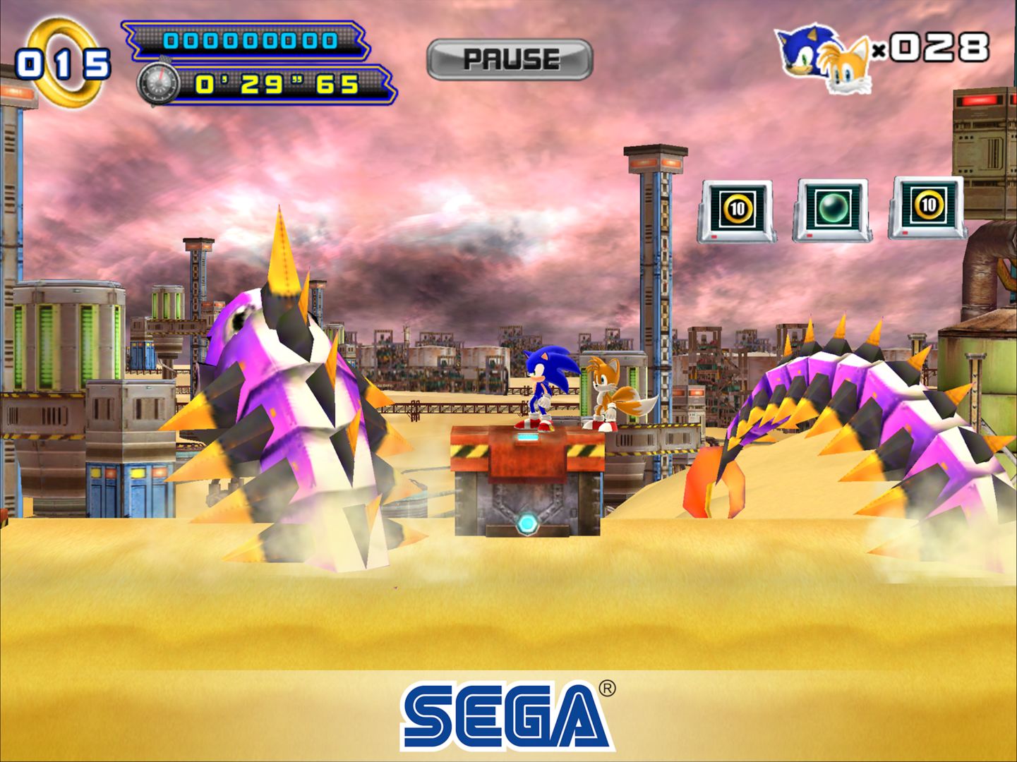 Screenshot of Sonic The Hedgehog 4 Episode II
