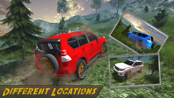 疯狂 4 x 4 普拉多越野 2017-驾驶模拟器游戏截图