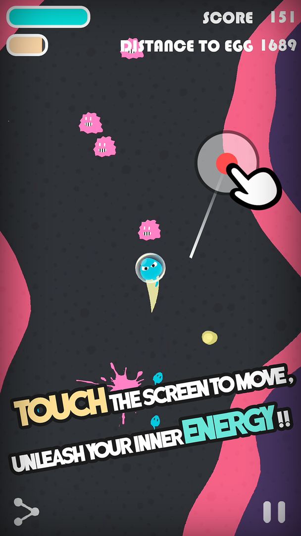 游泳蝌蚪游戏截图