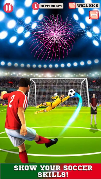 Penalty Kick Soccer Strike游戏截图