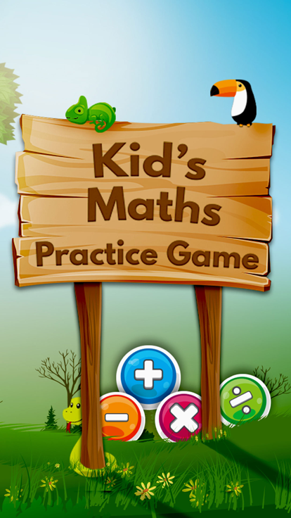Kids Maths Practice Game游戏截图