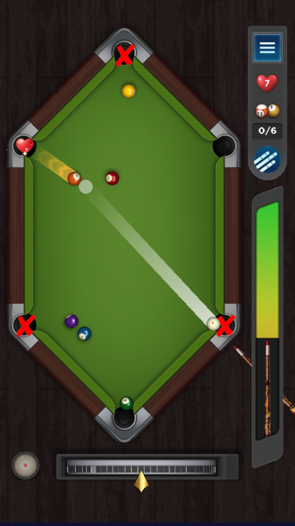 Billiards 3D King游戏截图