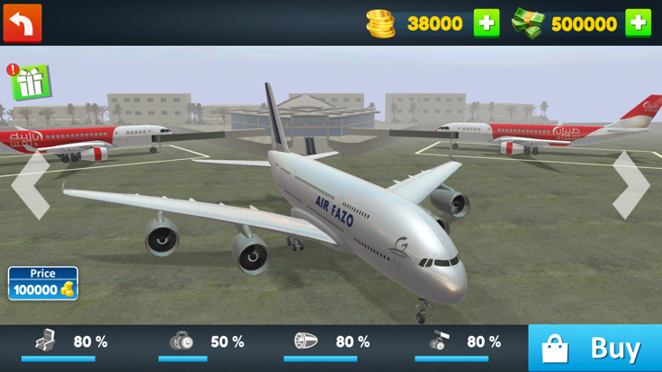 Realistic Plane Simulator游戏截图