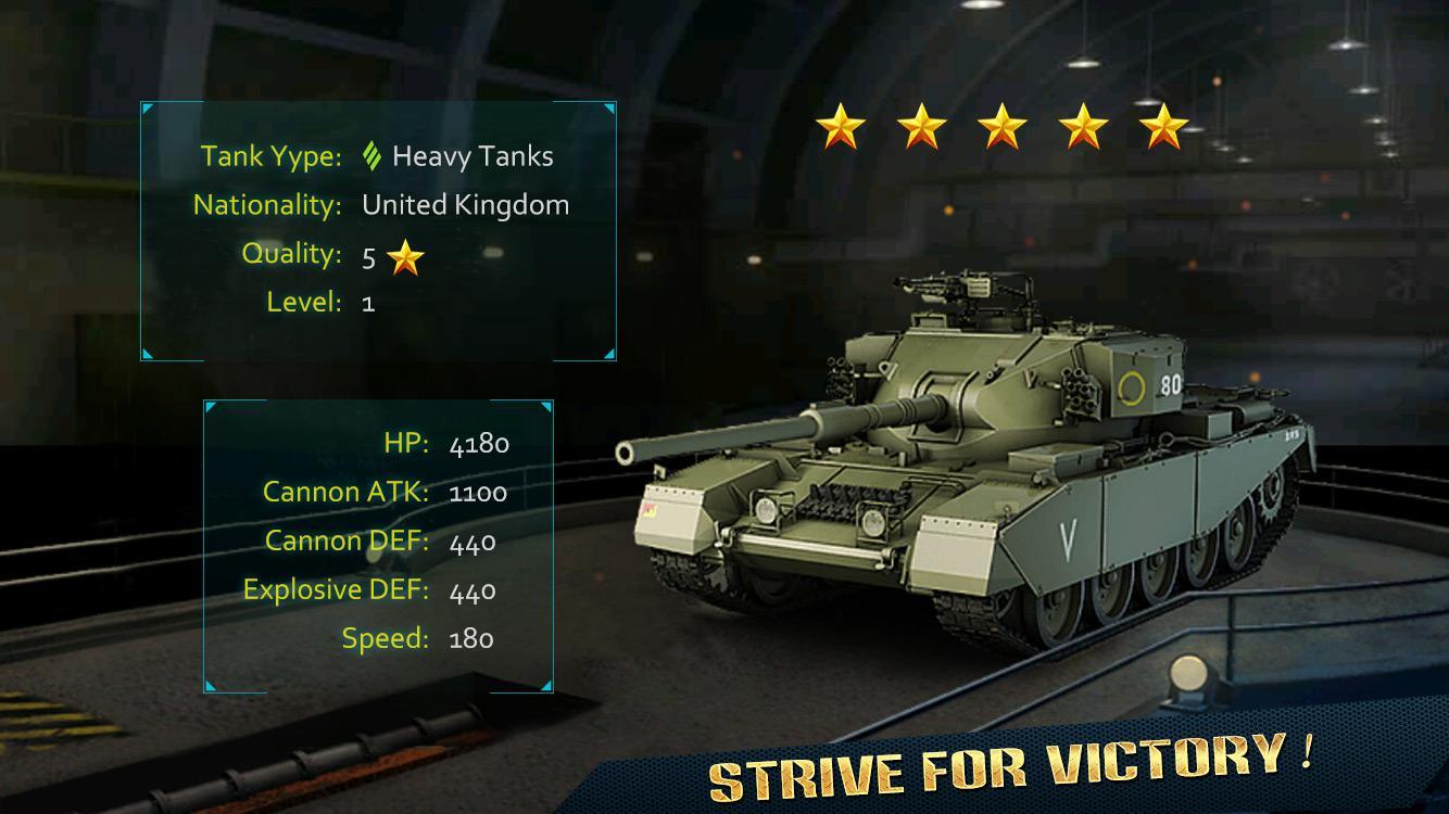 Screenshot of Tank Commander - English