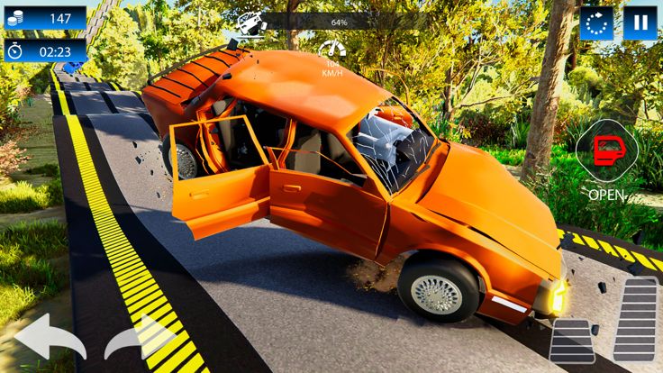 道路颠簸汽车防撞梁驱动器游戏截图