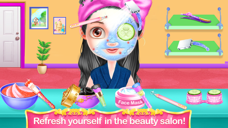 Dress Up & Makeover Girl Games游戏截图