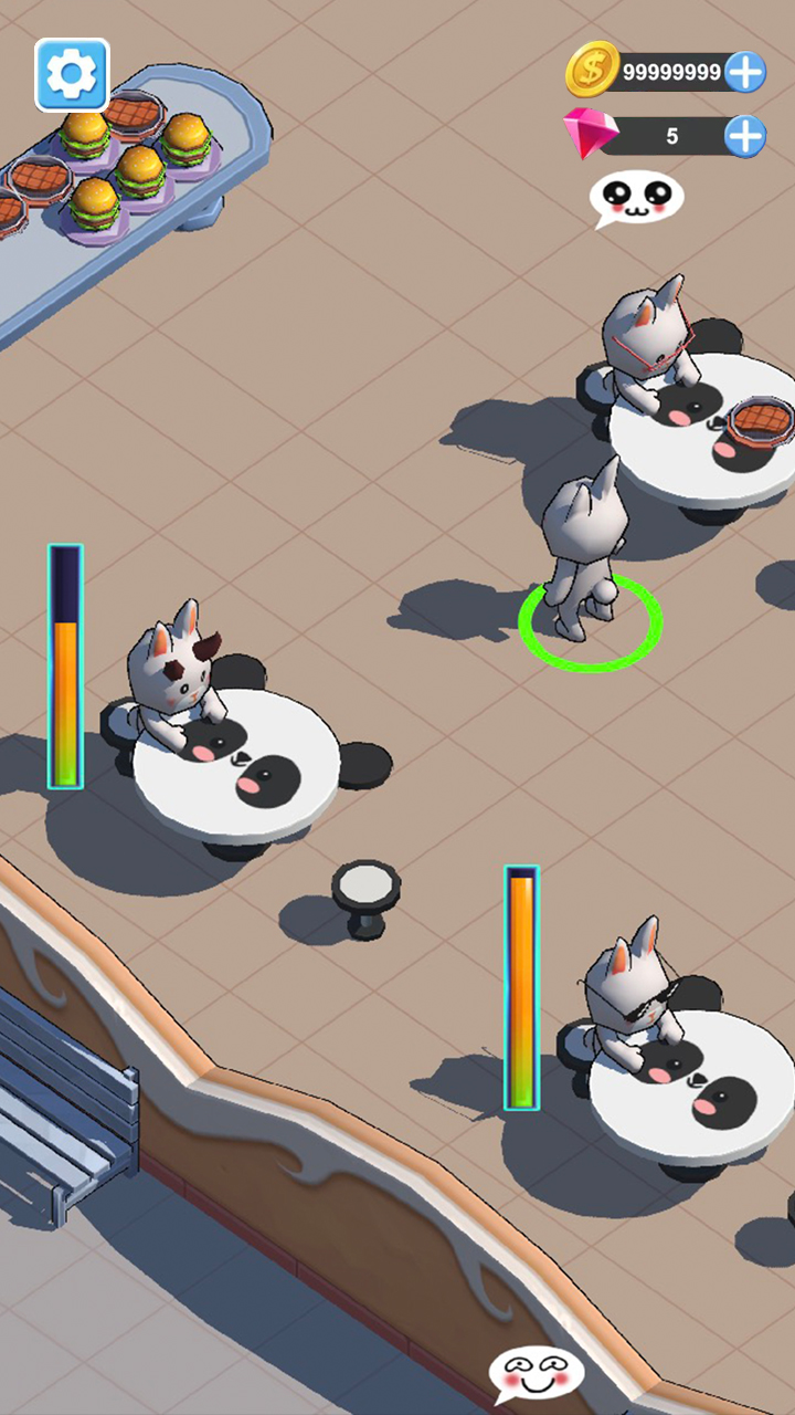 萌兔餐厅游戏截图