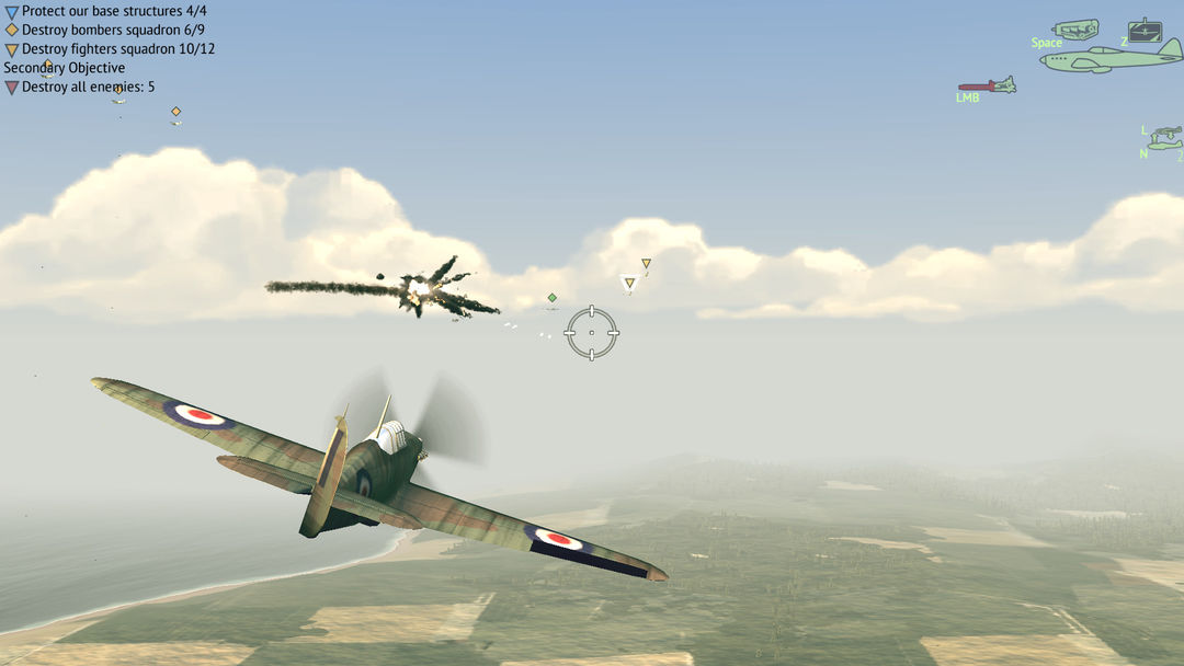 Warplanes: WW2 Dogfight游戏截图