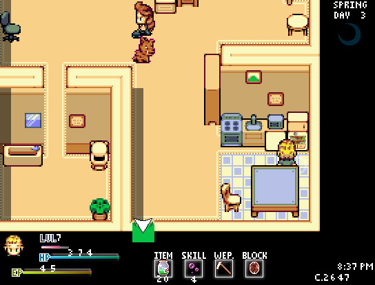 Rogue Port - Blue Nightmare游戏截图