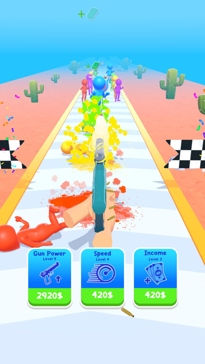 Handgun Rush游戏截图