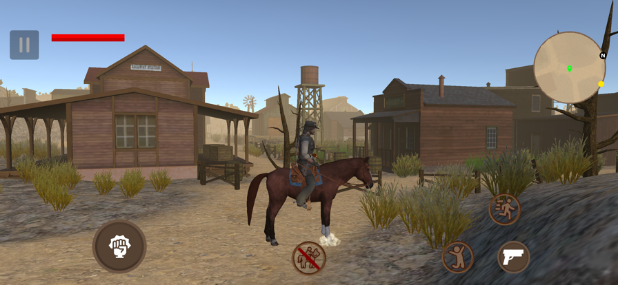 West Survival of Cowboy Horse游戏截图