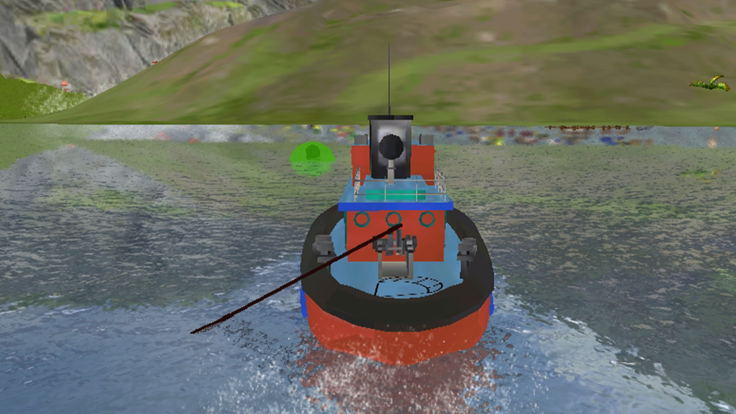 Real Ocean Clean Boat Games 3D游戏截图
