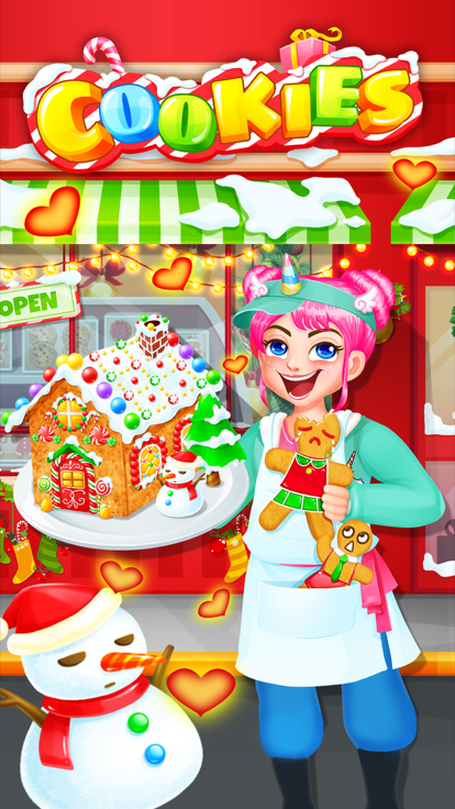 Sweet Cookies Christmas Party游戏截图
