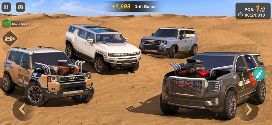 Dirt Track Rally Car Games游戏截图