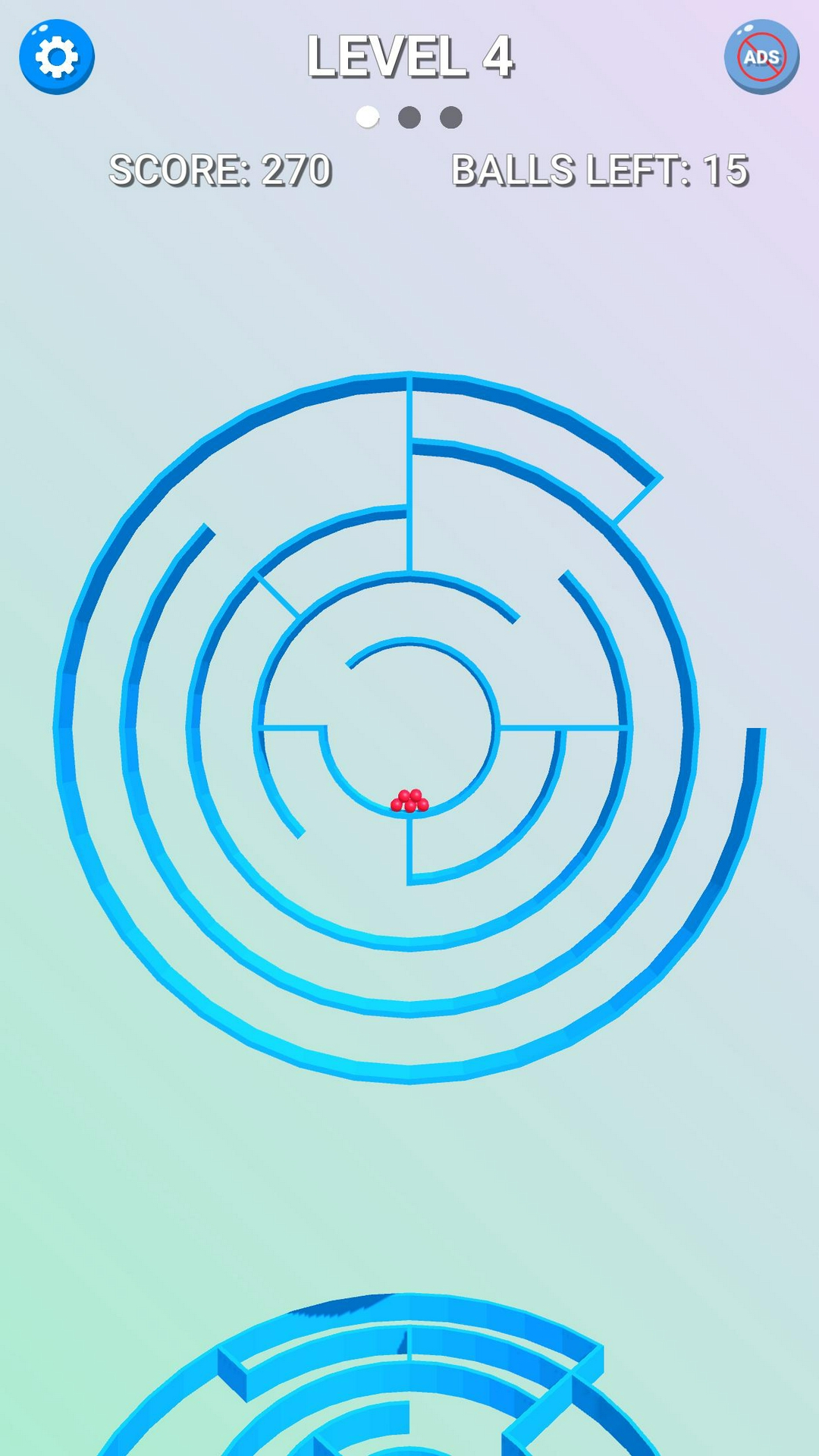 3D迷宫球球游戏截图