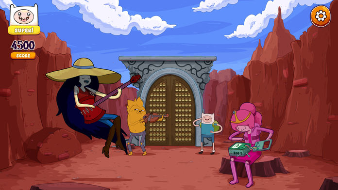 Rockstars of Ooo - Adventure Time Rhythm Game游戏截图