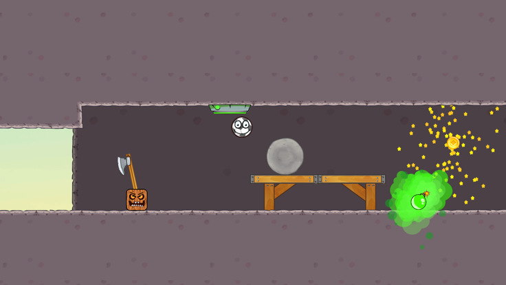 Bossy Ball 4 - 红球游戏游戏截图