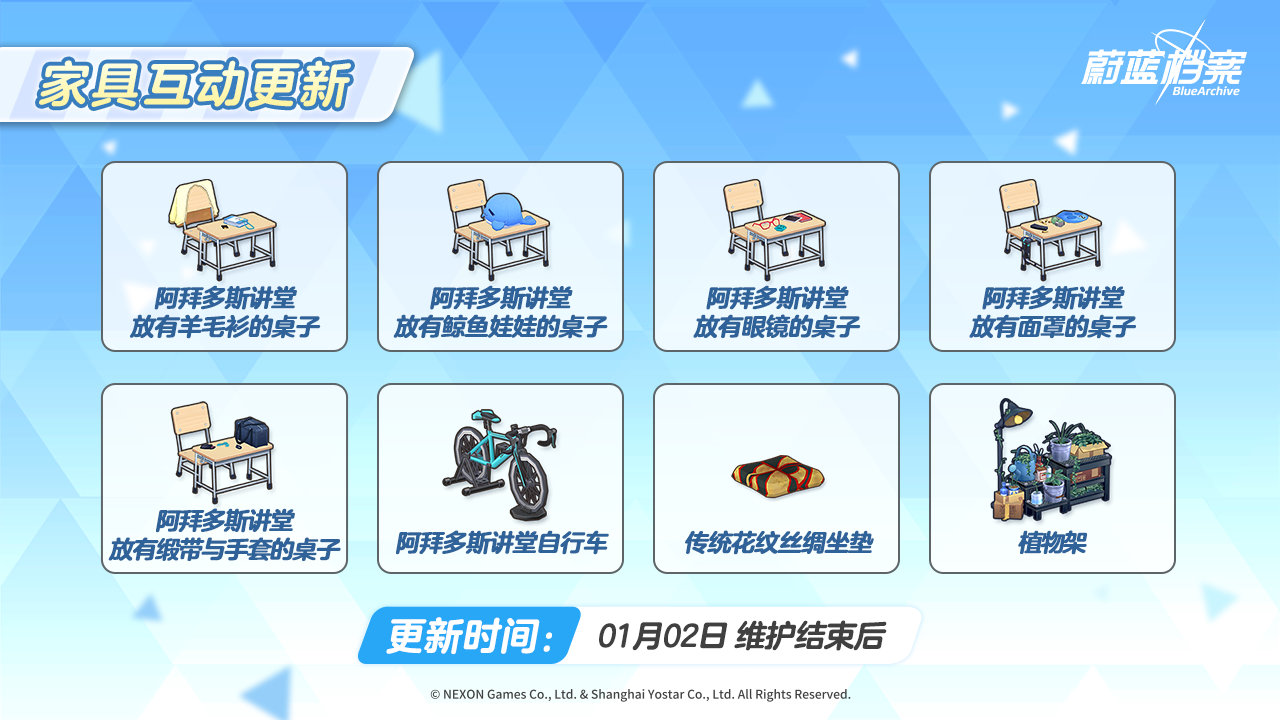 家具互动动作更新