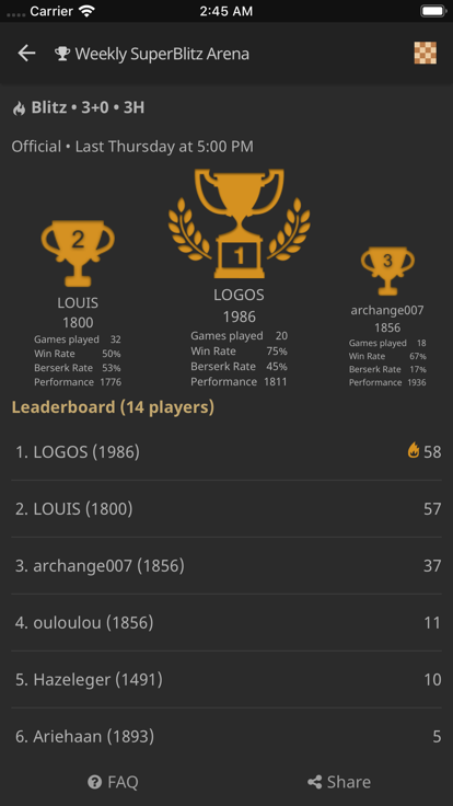 lidraughts • Online Draughts游戏截图