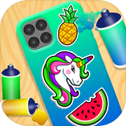 Phone Case DIY: Coloring Games
