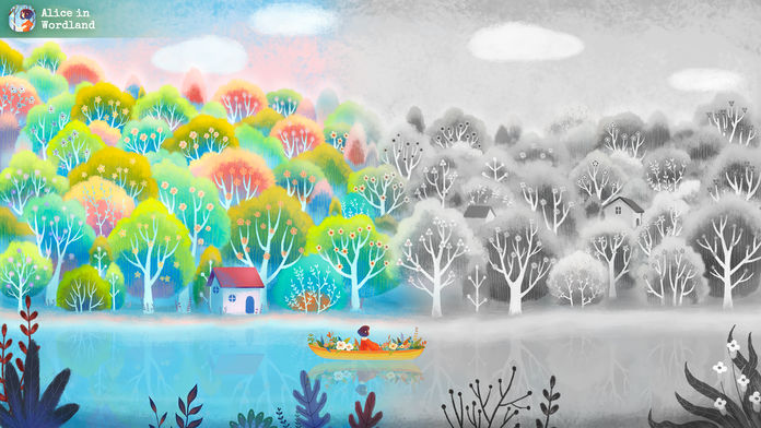 爱丽思与词幻境游戏截图