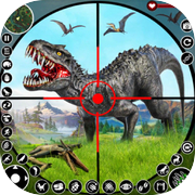 Wild Dino Hunting Gun Games 3d