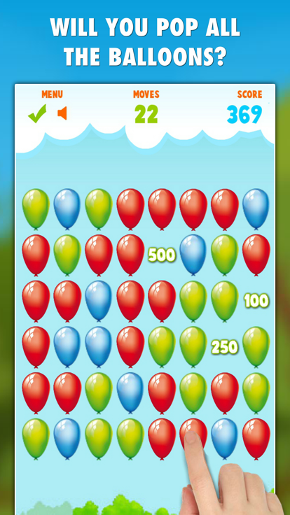 Balloons Pop PRO游戏截图