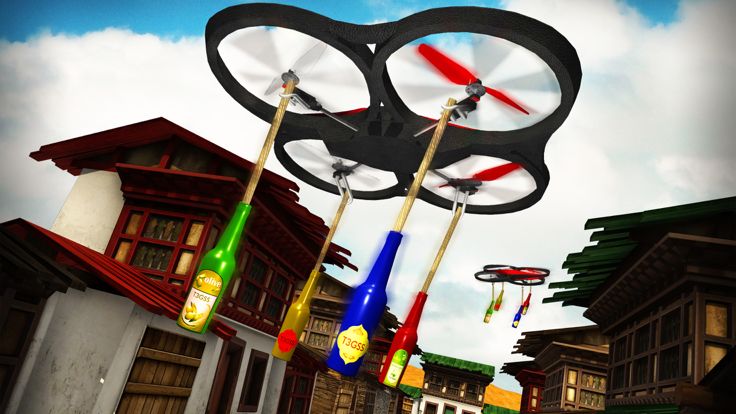 Bottle Shoot 3D Expert - Flipping bottle shooting游戏截图