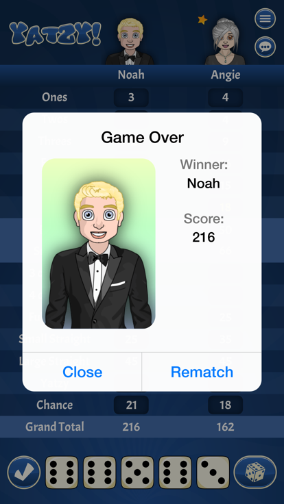 Lucky Yatzy游戏截图