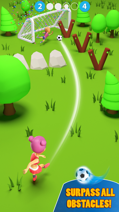 Crazy Super Kicks: Soccer Game游戏截图