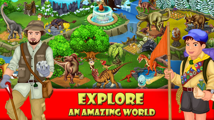 Dinosaur Zoo-The Jurassic game游戏截图