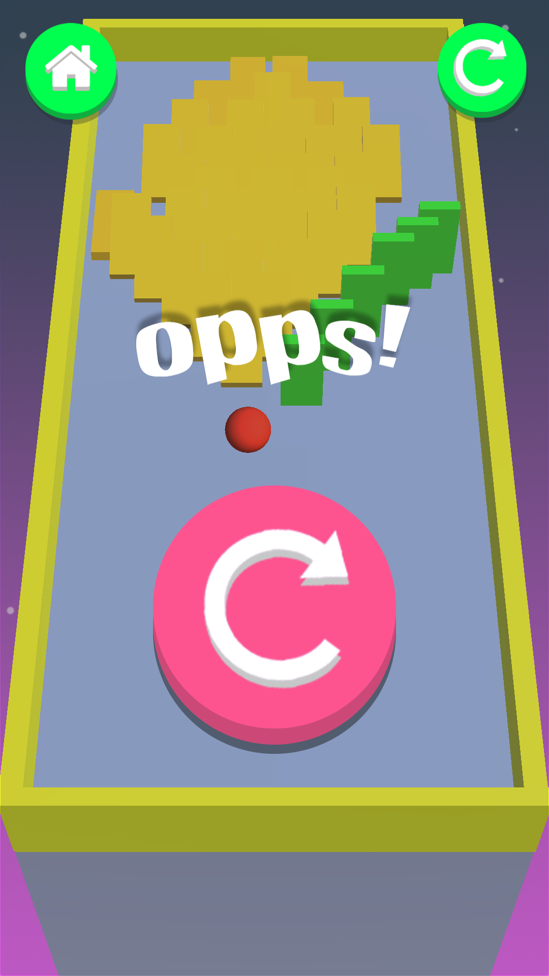 多米诺球球游戏截图