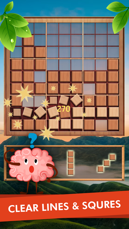 Wooduku - Wood Block Puzzle游戏截图