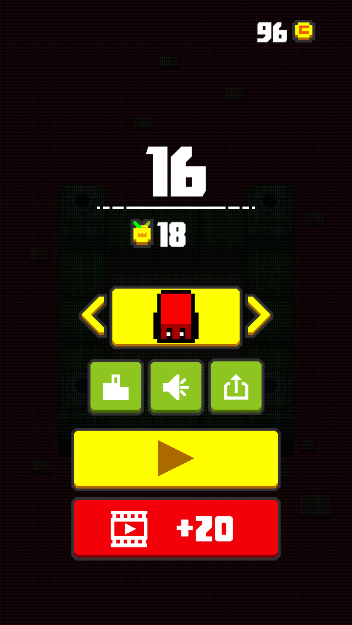 Dodgeman方块英雄游戏截图