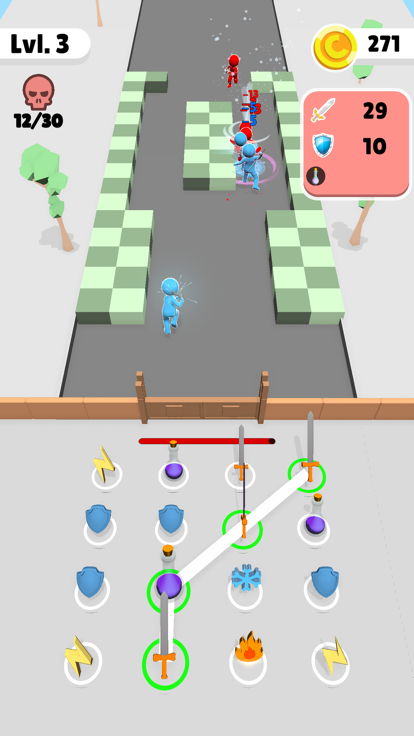 Idle Warrior游戏截图