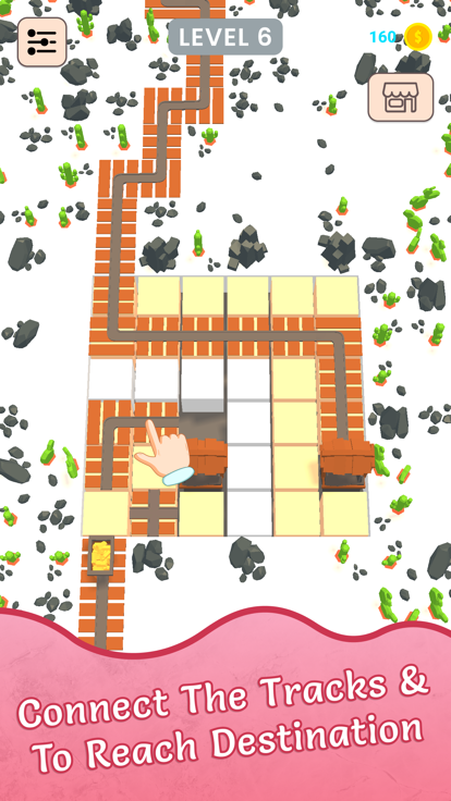 Railroad Maze Mastery Puzzle游戏截图