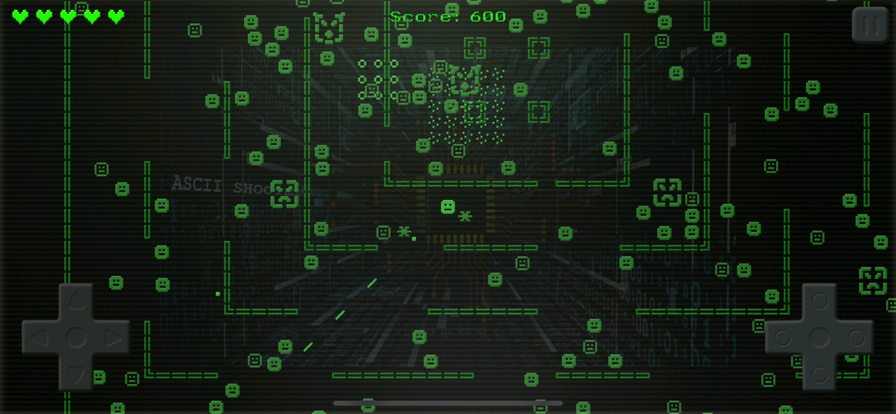 ASCII Shooter游戏截图