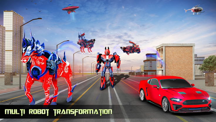 Horse Robot Car Robot Game游戏截图