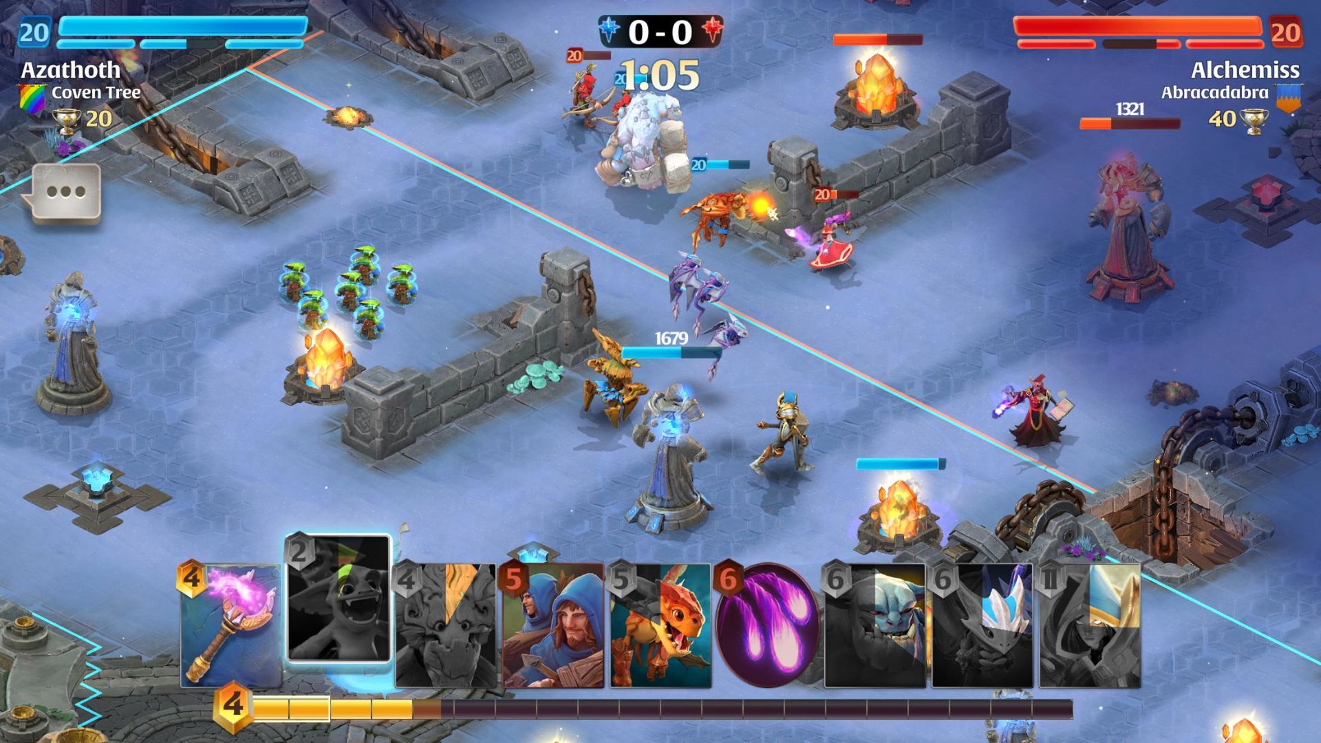 Screenshot of Arcane Showdown